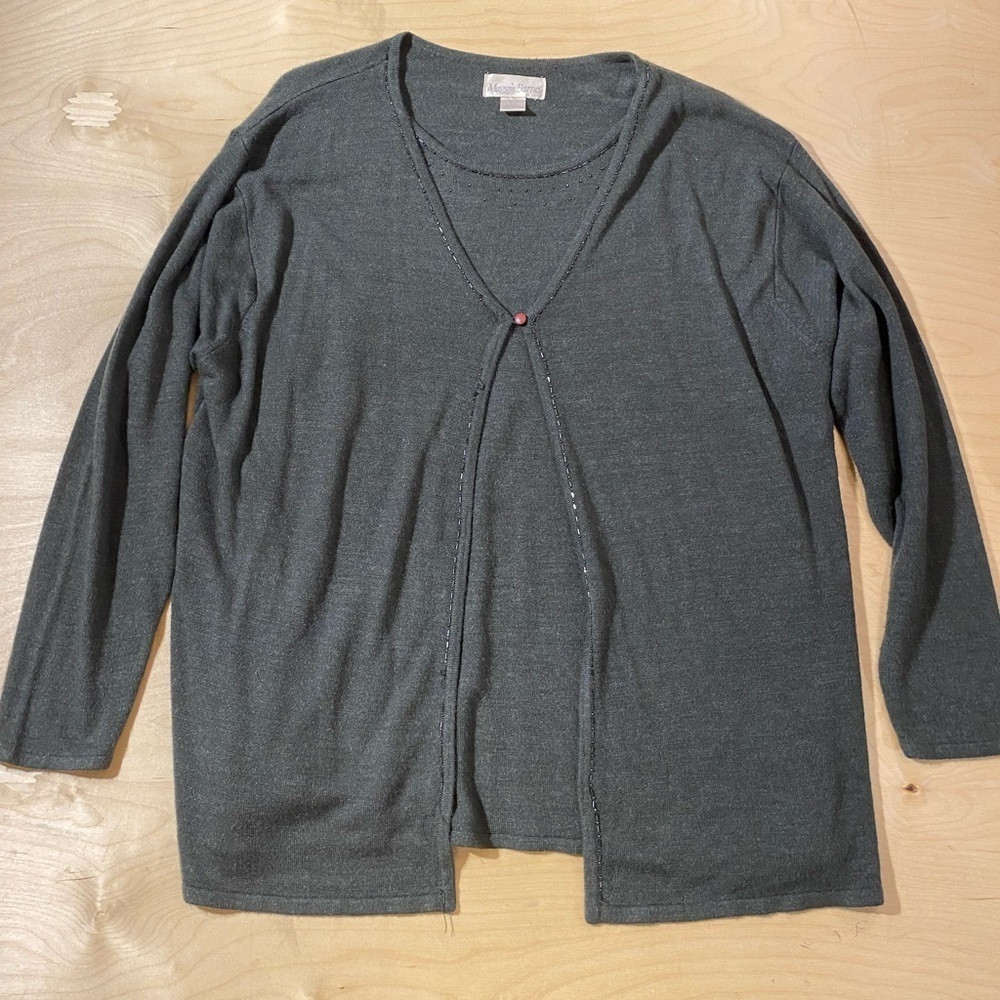 Maggie Barnes Sweater Blouse 3X (BB)